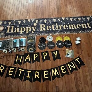 Retirement party accessories